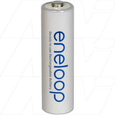 eneloop rechargeable battery with 'ready to use" wording