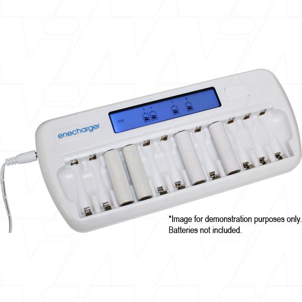 12 AA/AAA NiMH Battery Quick Charger/Discharger
