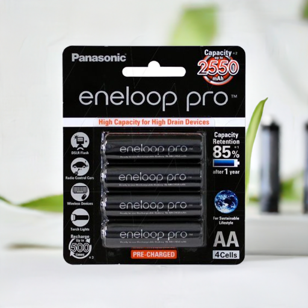 Eneloop Pro AA Rechargeable Battery - 4 Pack